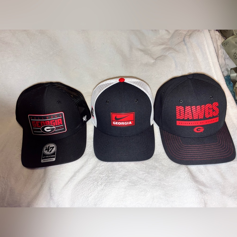 Georgia Themed Baseball Caps Set